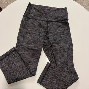 Lululemon Knit Gray Leggings Size 6